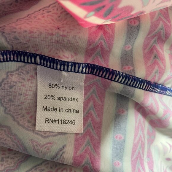 Cabana Life Size Small Dress Long Sleeve SPF UPF Beach Vacation - Picture 5 of 6